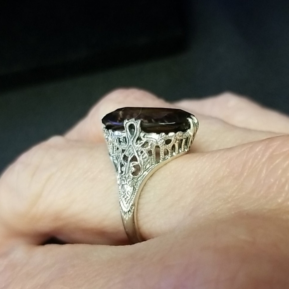 Sterling silver topaz - Picture 3 of 8